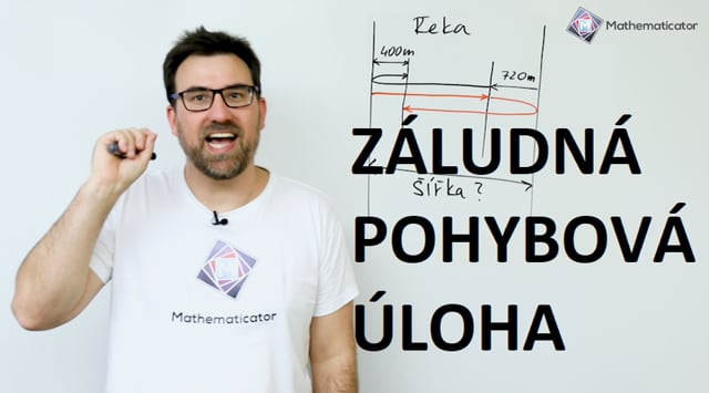Záludná pohybová úloha na čluny na řece