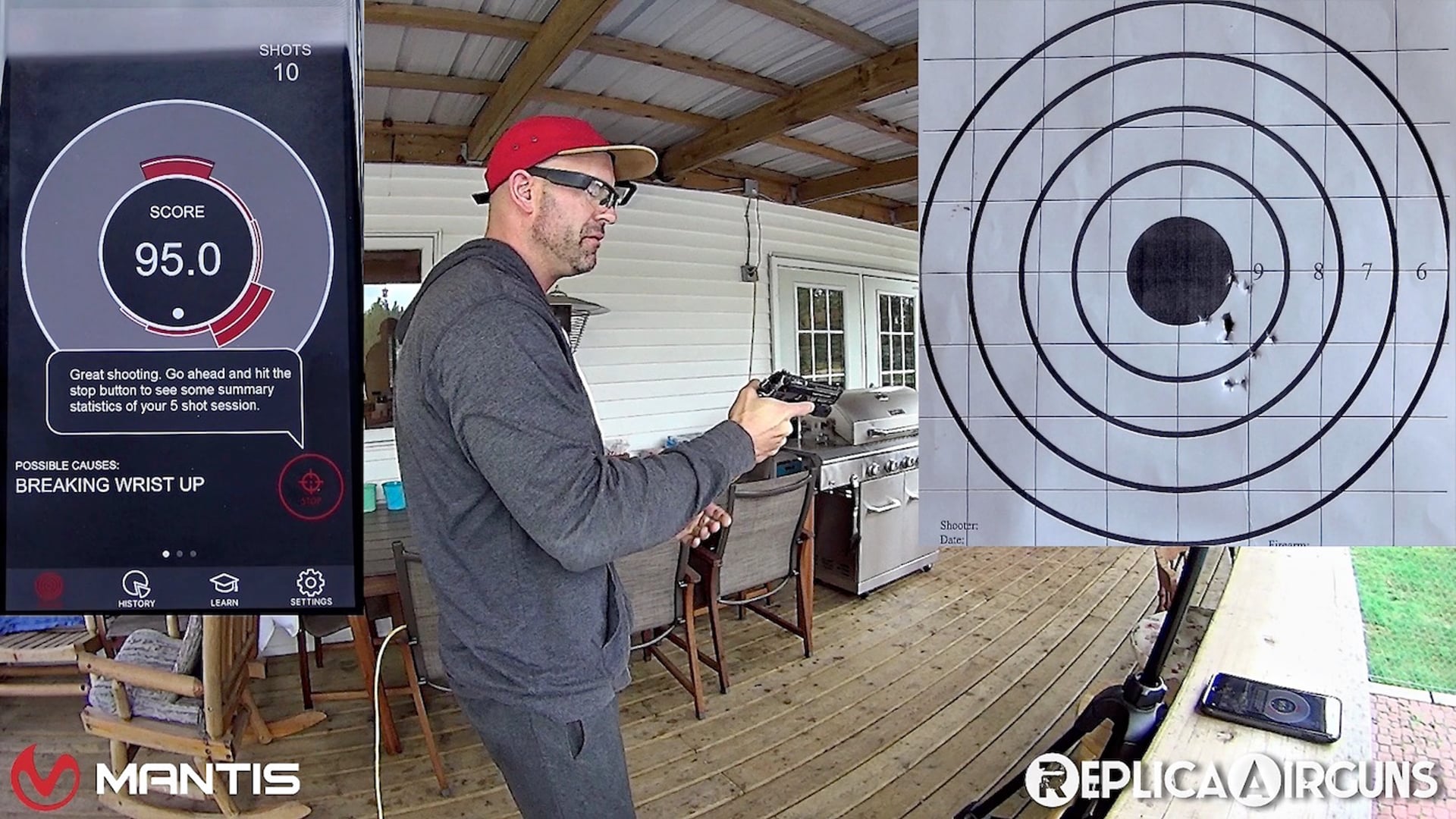 Mantis MantisX Firearms Training System Field Test