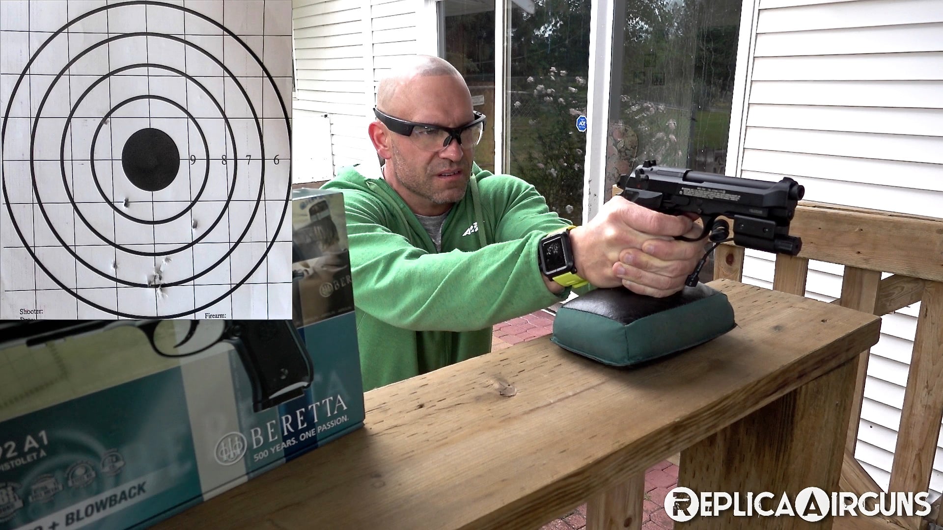 Umarex Beretta Mod. 92 A1 CO2 Blowback 4.5mm BB Pistol Field Test Review