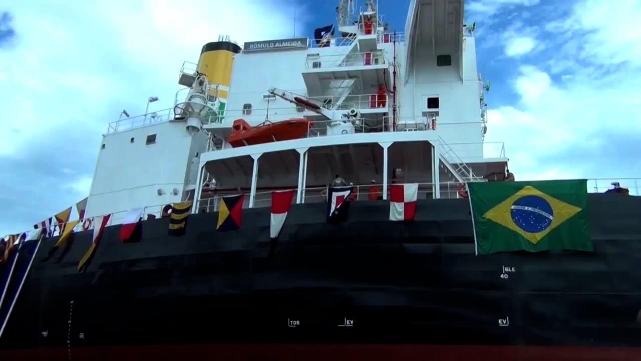 Entrega de Navio Transpetro