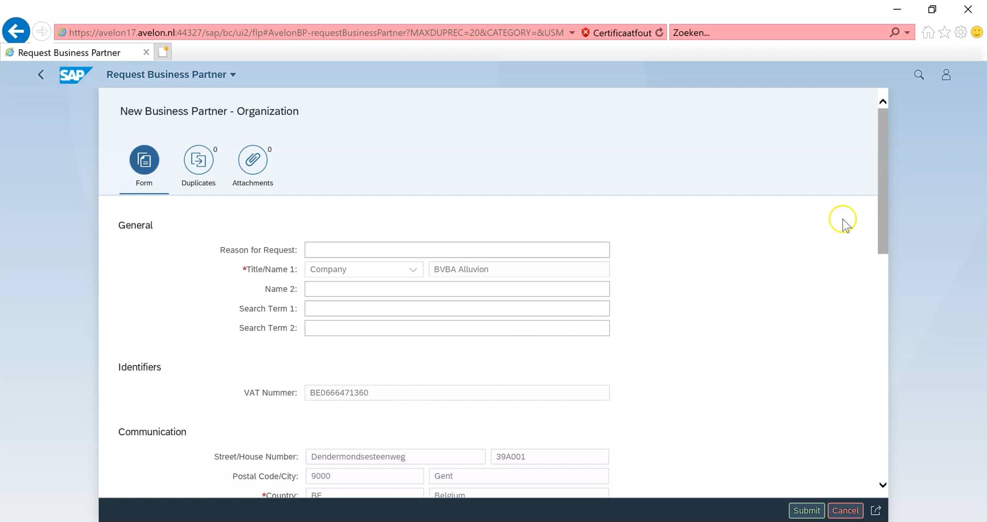 Mdg create business partner address enrichment on vimeo