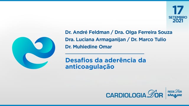 Desafios da aderência da anticoagulação
