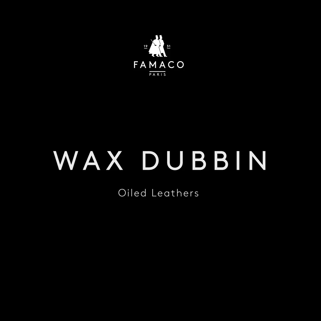 Shoe Dubbin Paste - Natural & Organic Leather Wax by Famaco France