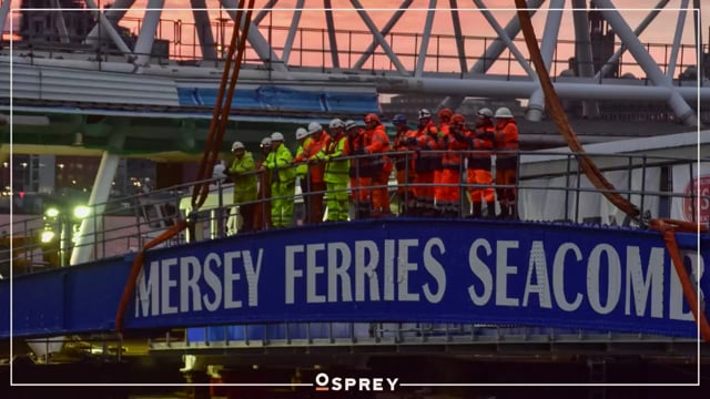 OSPREY: NEARSHORE CONSTRUCTION SEACOMBE FERRY, LIVERPOOL