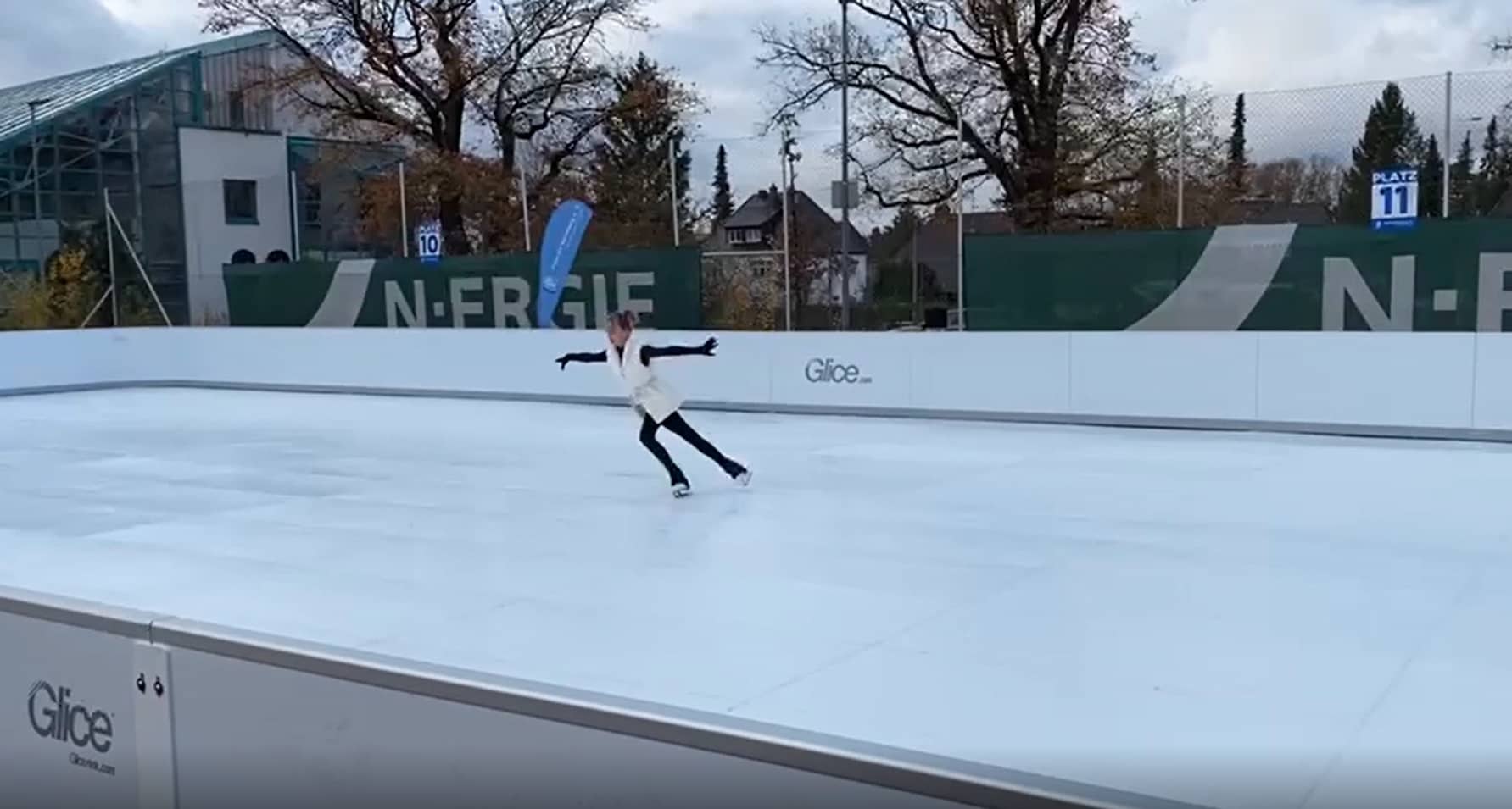 Figure Skaters Practice their Jumps on Our Synthetic Ice just About Anywhere on Vimeo