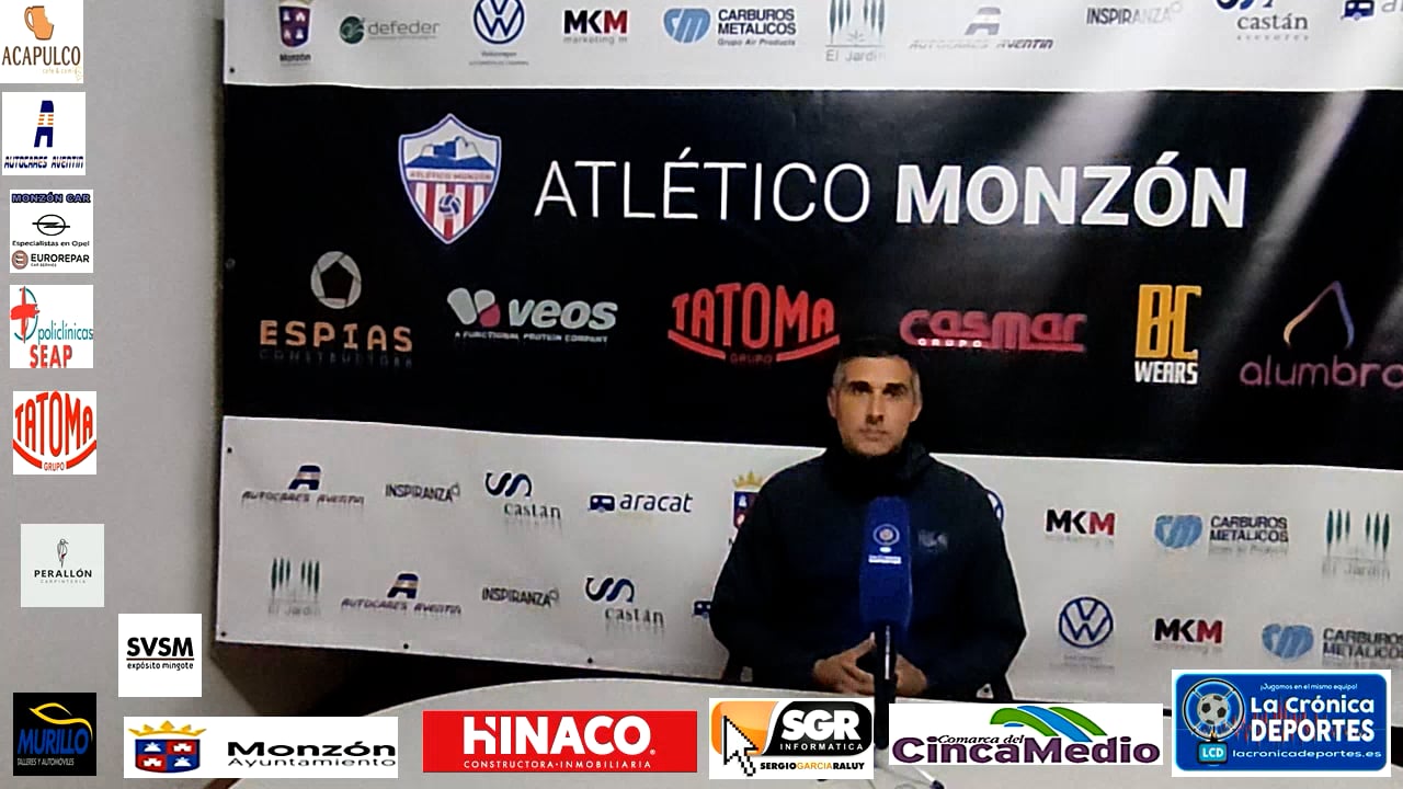 LA PREVIA / Cariñena-CD Monte Ducay - At. Monzón Alumbra / J 10 / Cristian Abad (Entrenador AT Monzón) 3ª División
