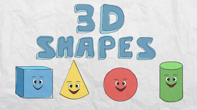 3-D Shapes Song - song and lyrics by The Singing Walrus