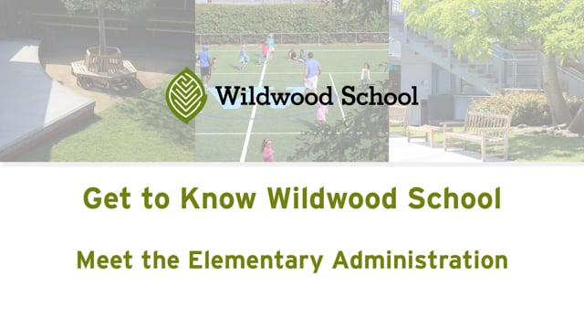 Meet Wildwood Elementary Administration - Get to Know Wildwood School
