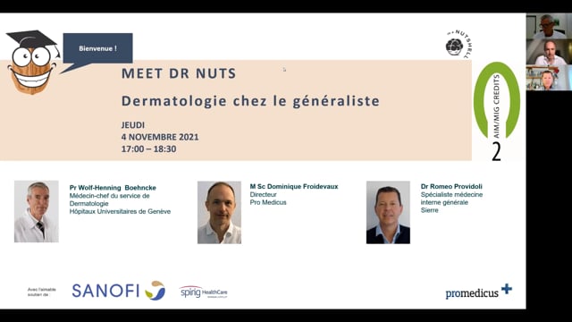 Dermatologie chez le généraliste, 4.11.2021