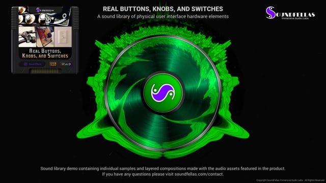 Real Buttons, Knobs, and Switches - Sample Demo