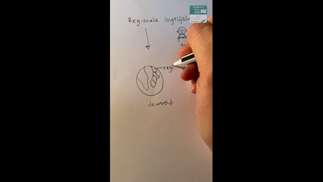 Regionale ongelijkheid, de