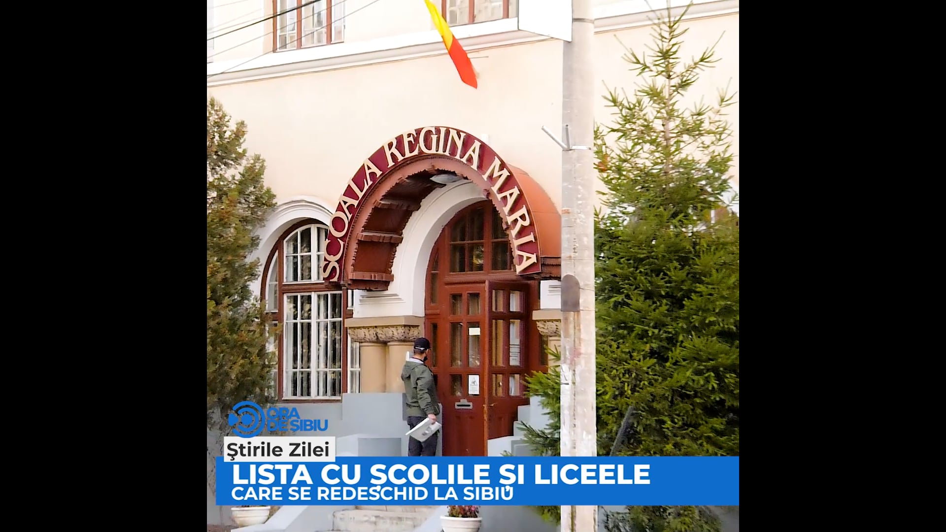 Lista cu școlile și liceele care se redeschid la Sibiu – Școala „Regina Maria” rămâne în online