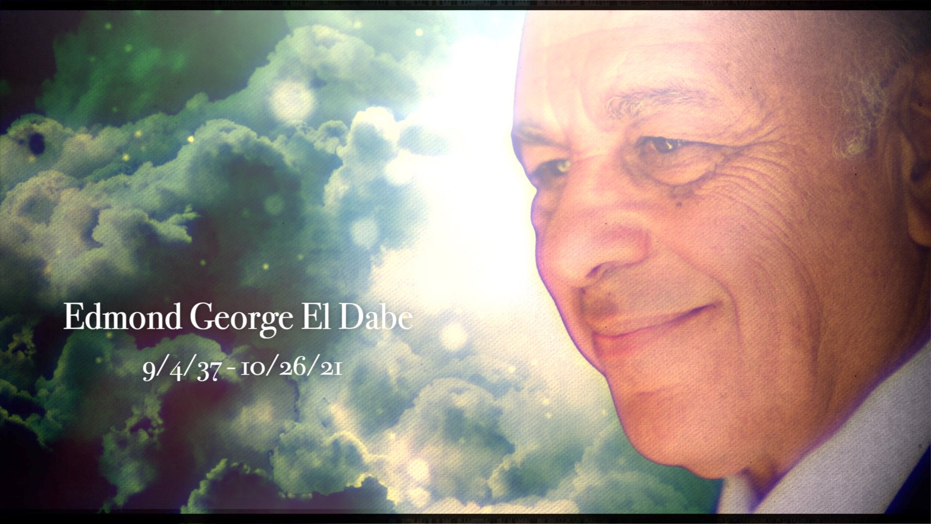 A Celebration Of Edmond George El Dabe