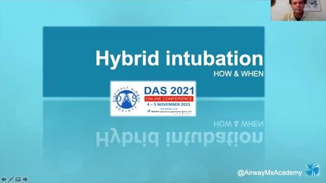 Hybrid intubation technique