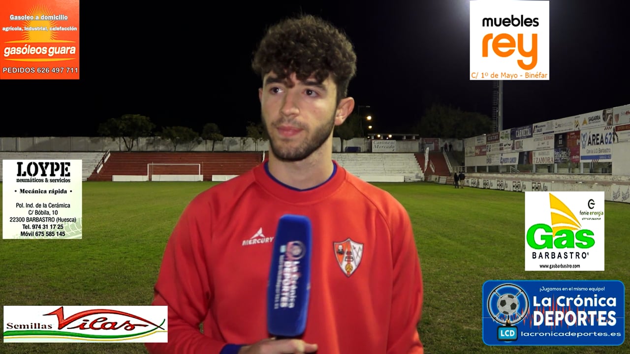 LA PREVIA / UD Barbastro - CF Utebo / MATEO LITE (Jugador Barbastro) Jornada 10 / 3ª División