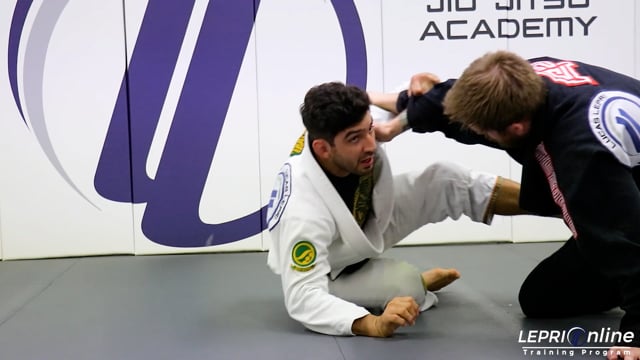 De La Riva to One Leg X or X Guard to Sweep