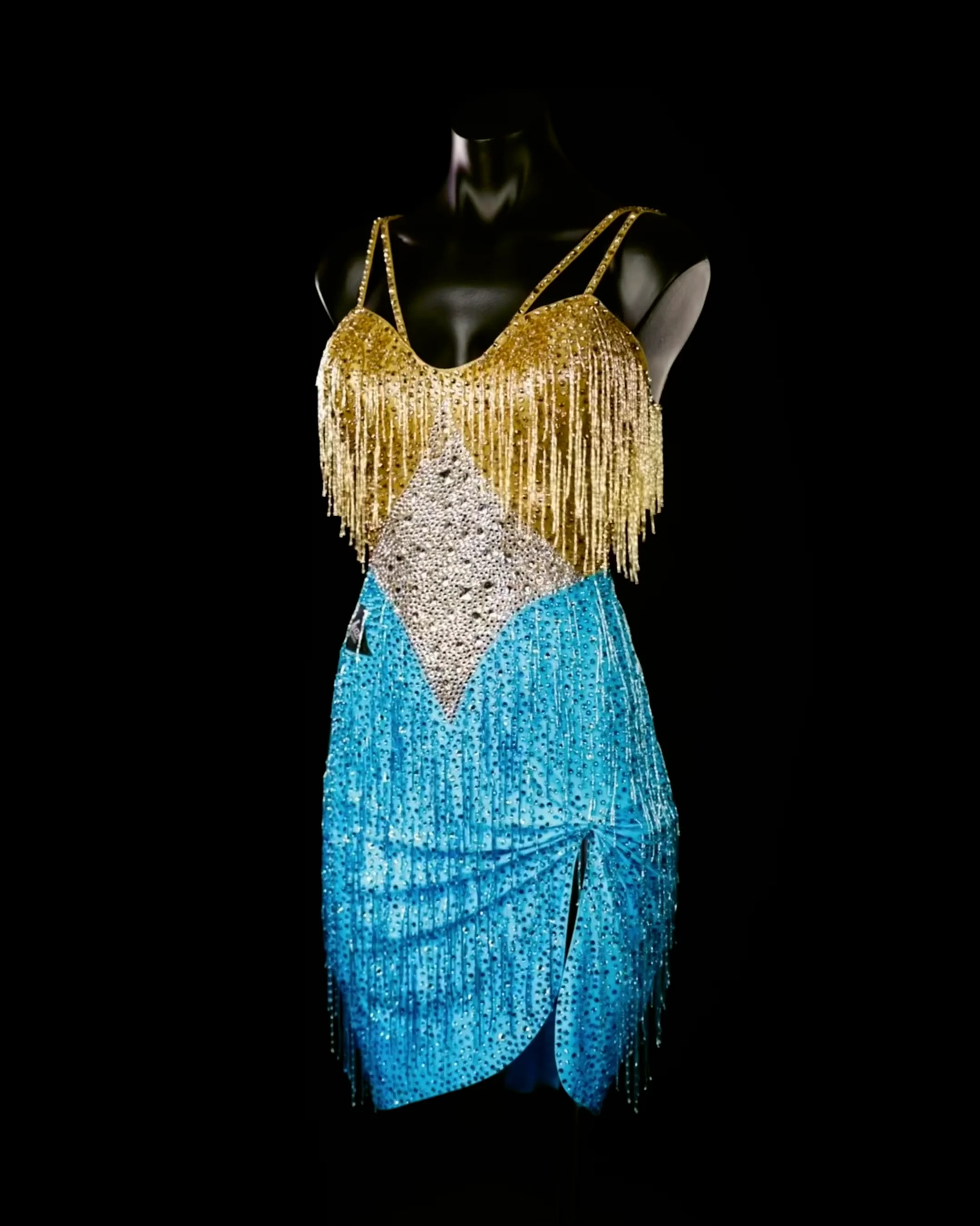 navy blue dress for baby girl Blue and Gold Dress