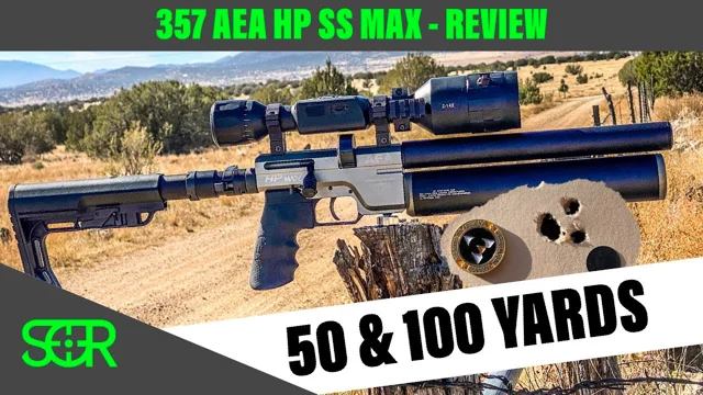 AEA HP MAX 357 - FULL REVIEW + TESTING at 50 + 100 Yards - Airgun101