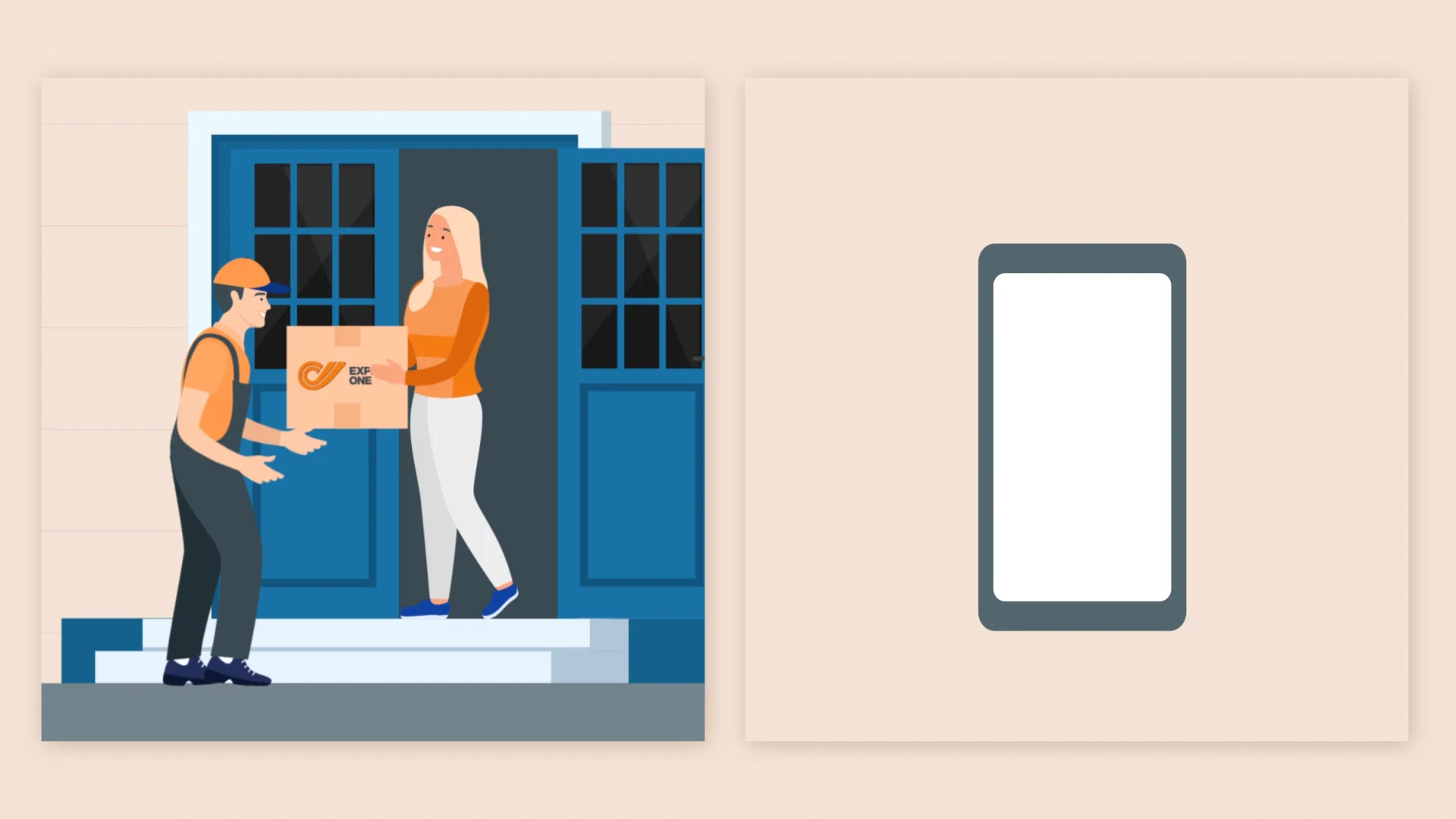 Delivery Service Social Media Animations on Vimeo
