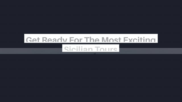 Videos from Classic Sicily