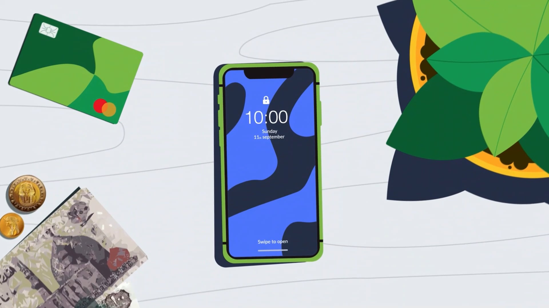 Visa Motion Graphic Video