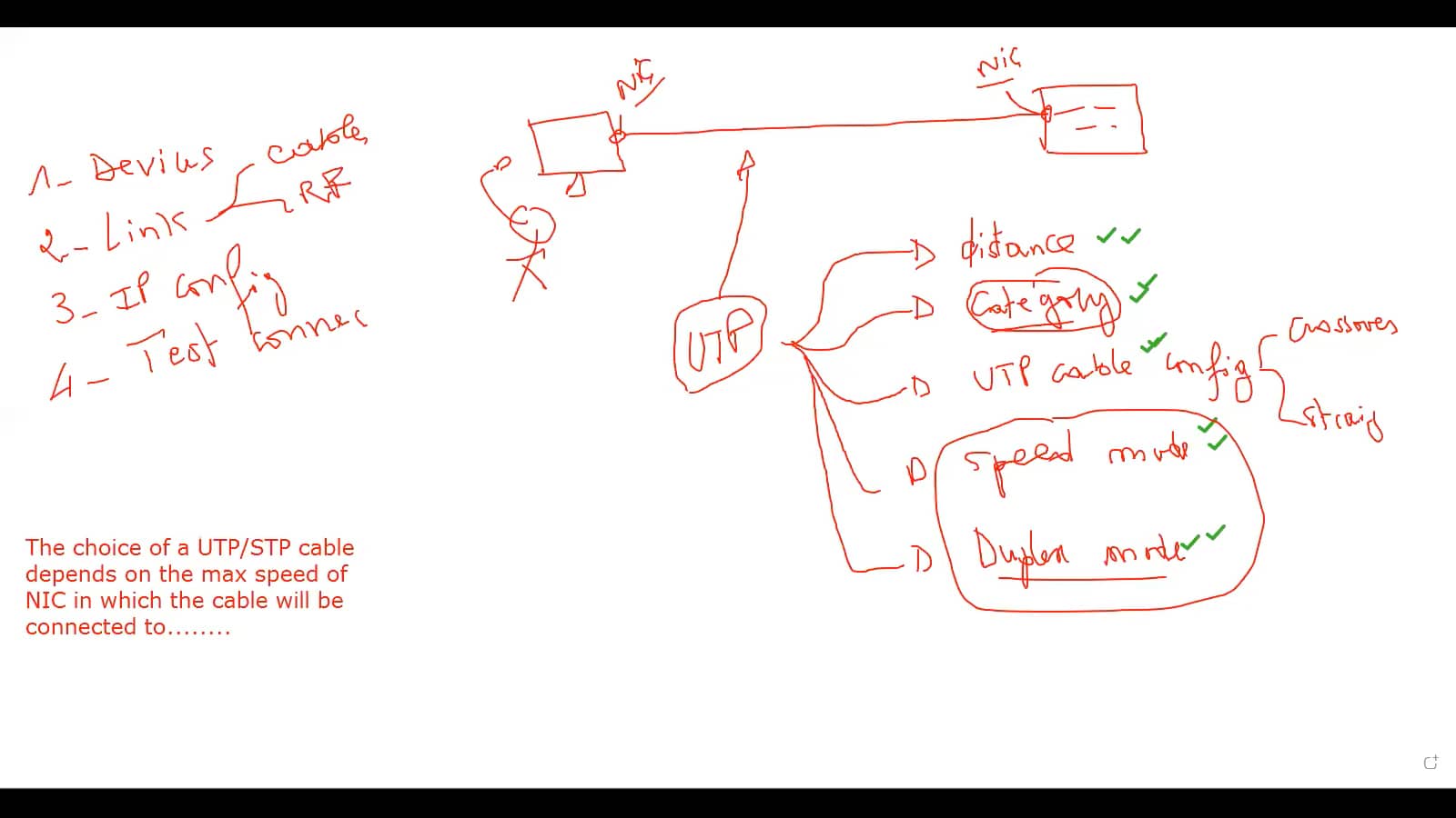NA video21 describe Bulletpoint To Check When Troubleshooting UTP Cable part7 On Vimeo