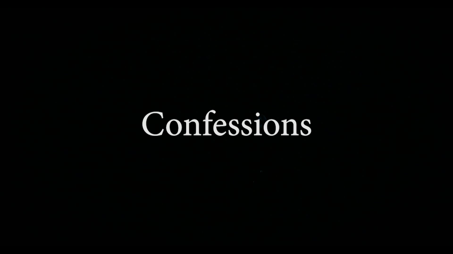 Confessions