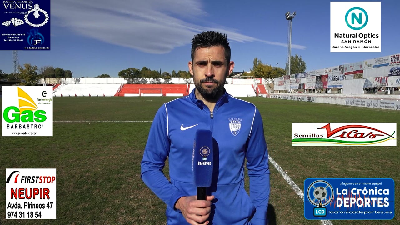 MACHOTE (Jugador Utebo) UD Barbastro 0-0 CF Utebo / Jornada 10 / 3ª División