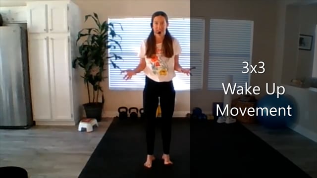 Move with Me // 3x3 Wake Up and Move // 5 min