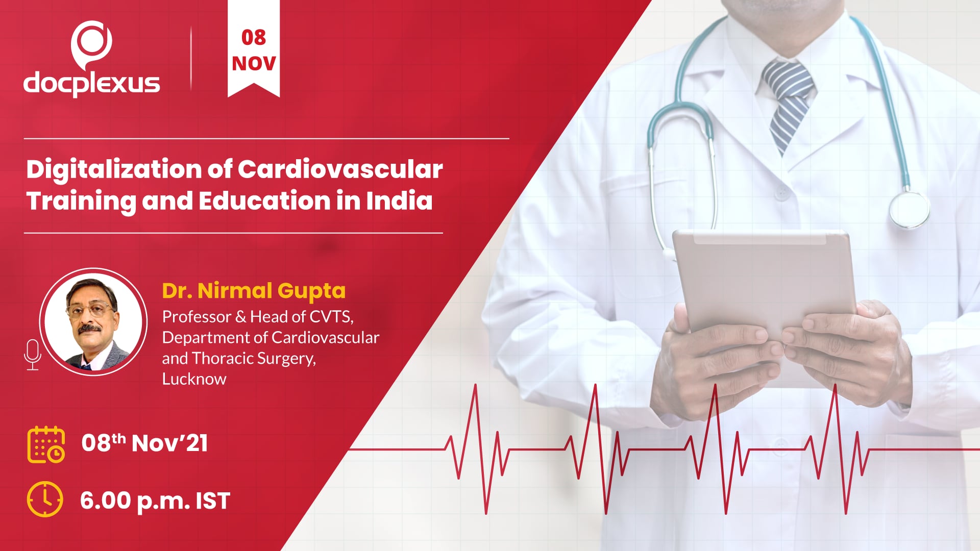 Digitalization of Cardiovascular Training and Education in India