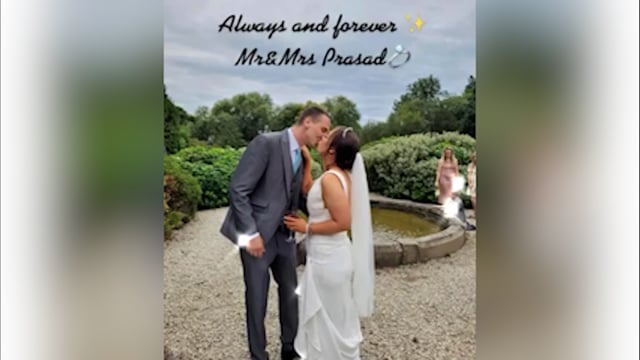 A very special wedding video