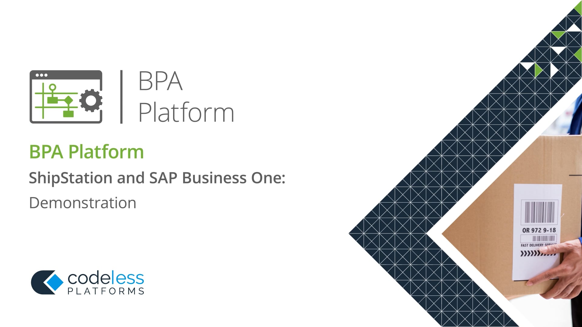 BPA Platform - ShipStation And SAP Business One Integration DEMO On Vimeo