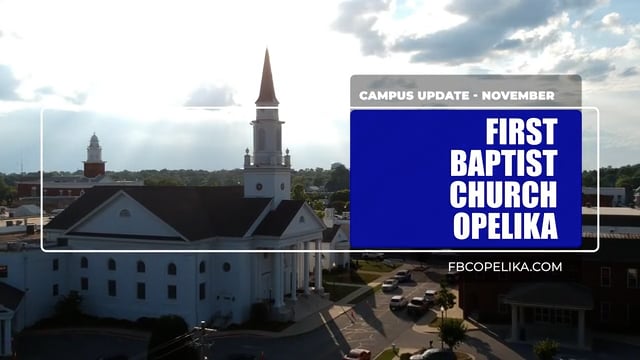 Sunday, November 7, 2021 Video Announcements 