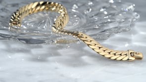 Italian 14kt Yellow Gold Cuban-Link Bracelet