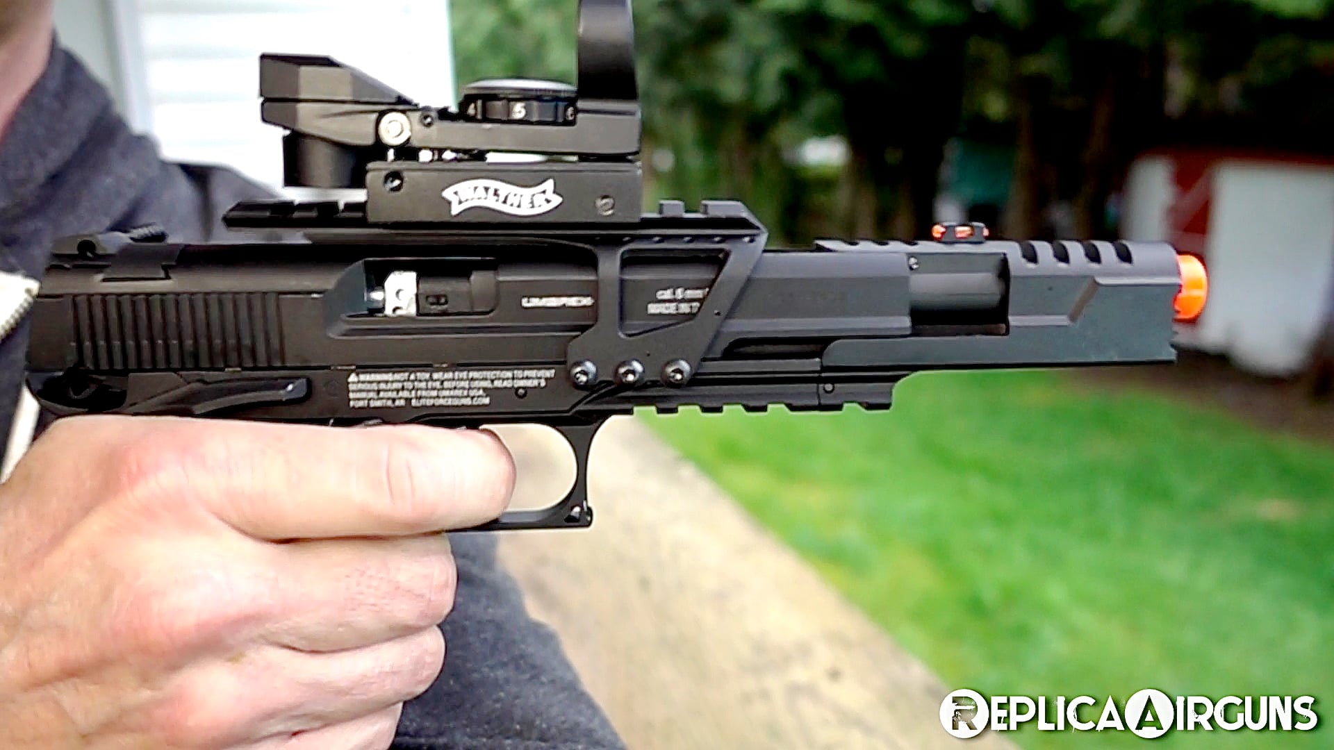 Umarex Elite Force Blowback CO2 Airsoft Race Gun Field Test Review