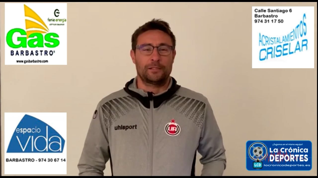 JUAN VELASCO (Entrenador Zaidín) Zaidín 4-1 Juventud de Huesca / J9 / 1ª Regional Gr2