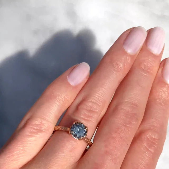 Charles and colvard grey moissanite deals