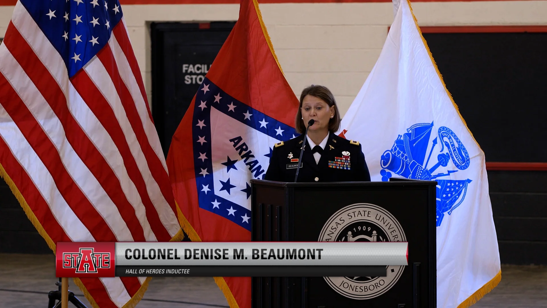 2021 Hall of Heroes Retired Col. Denise M. Beaumont