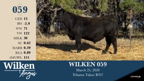 Lot #59 - WILKEN 059