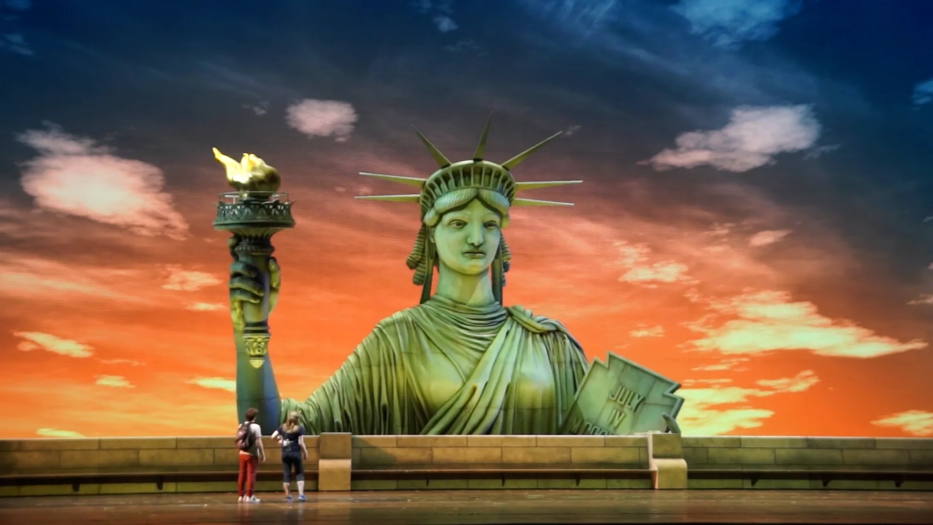「LADY LIBERTY」スティーブマックギー ３Dアート サイン有 statue of liberty
