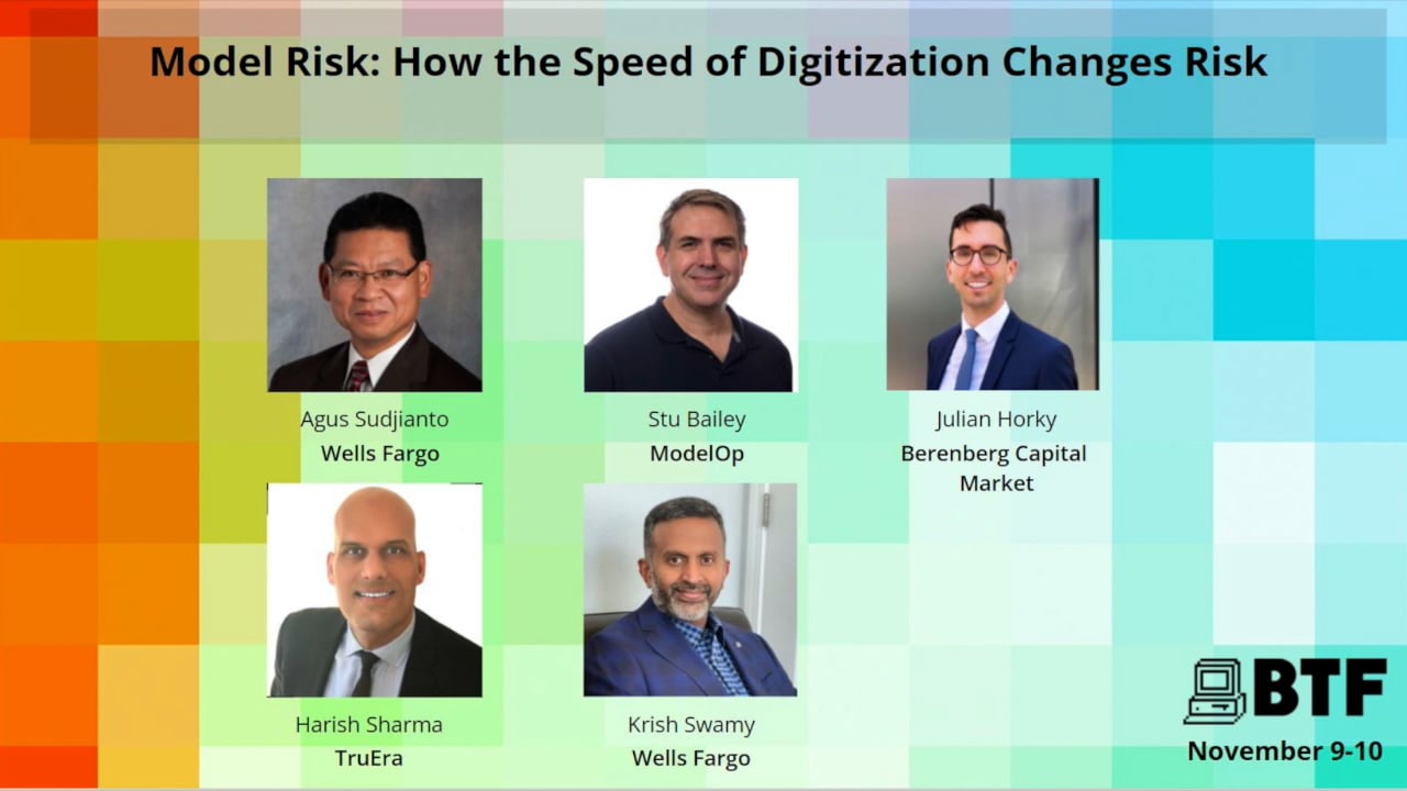 Model Risk: How the Speed of Digitization Changes Risk on Vimeo