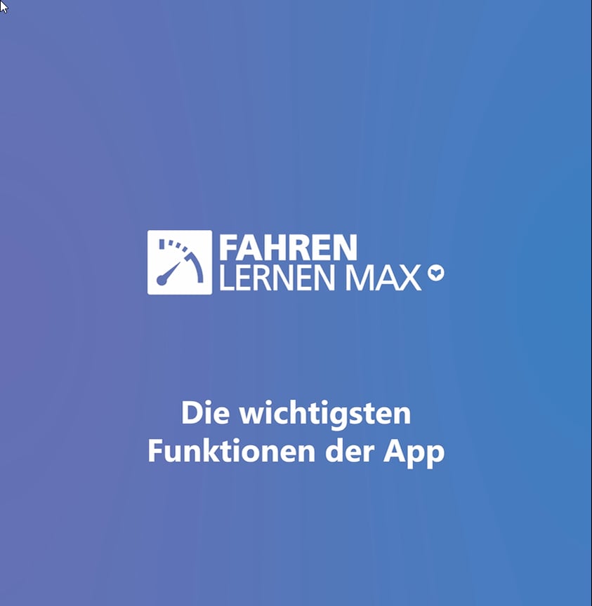 Fahren Lernen Max Feature Video On Vimeo