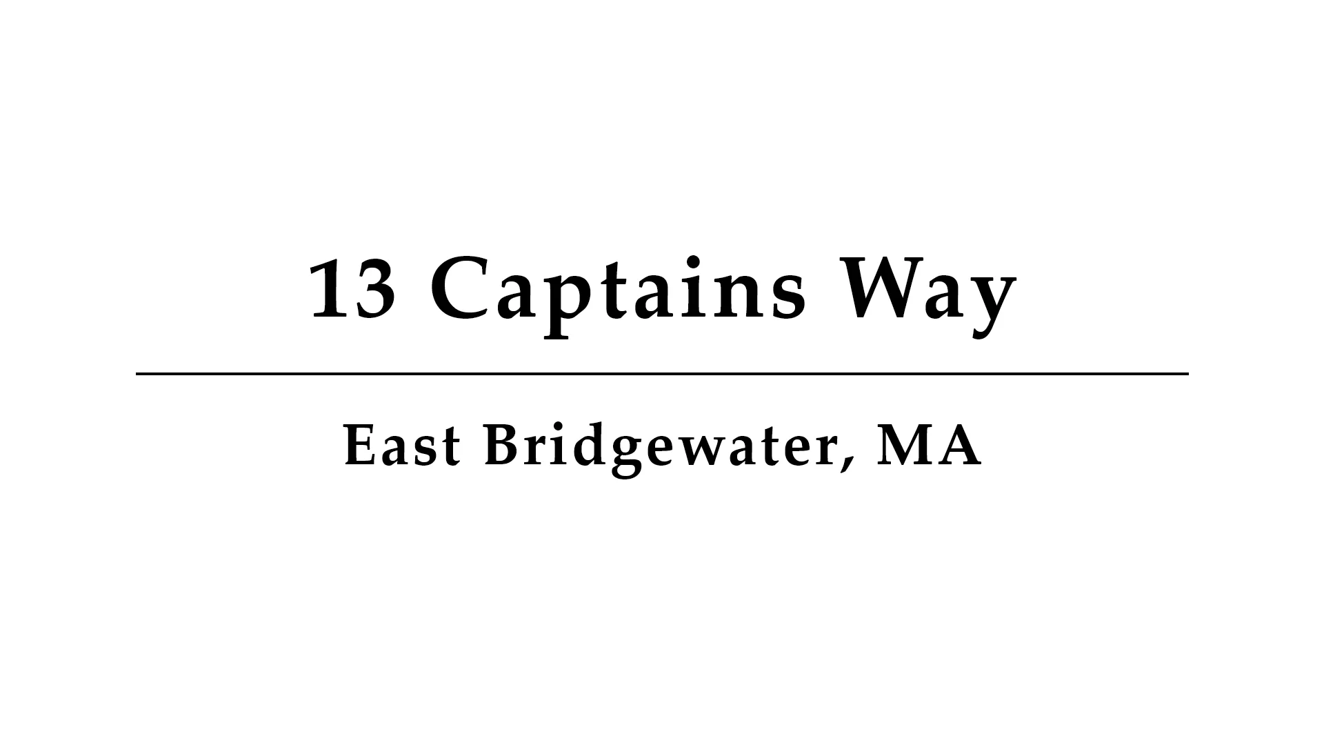 13 Captains Way, East Bridgewater, MA Presented by Tony Lonergan.mp4 on Vimeo