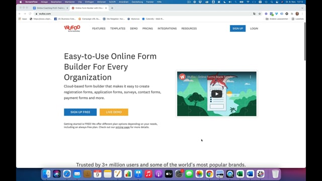 Wie du dein Bewerbungsformular in Wufoo einrichtest
