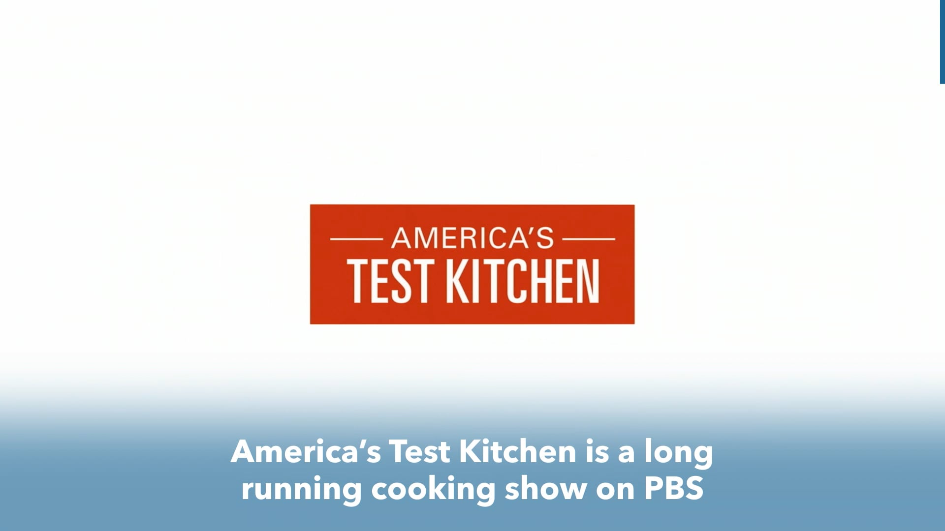America's Test Kitchen Promo Film on Vimeo