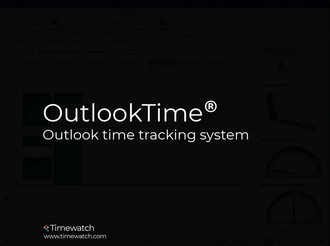 Outlook Time Tracking Demo on Vimeo