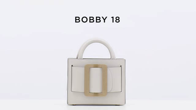 Boyy Bobby 18 Two-Tone Bag in Bleached Lemon & Cognac