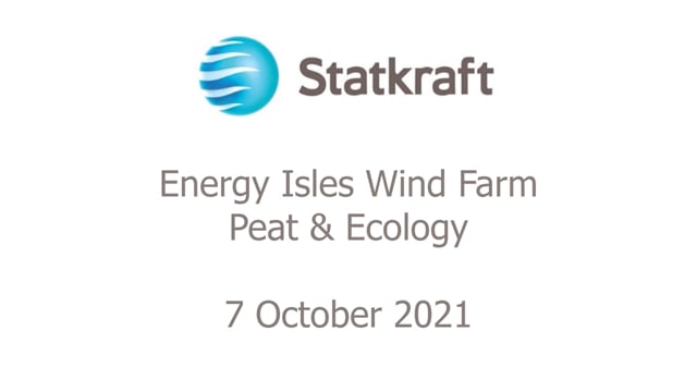 Webinar: Peat & Ecology held 7 October 2021
