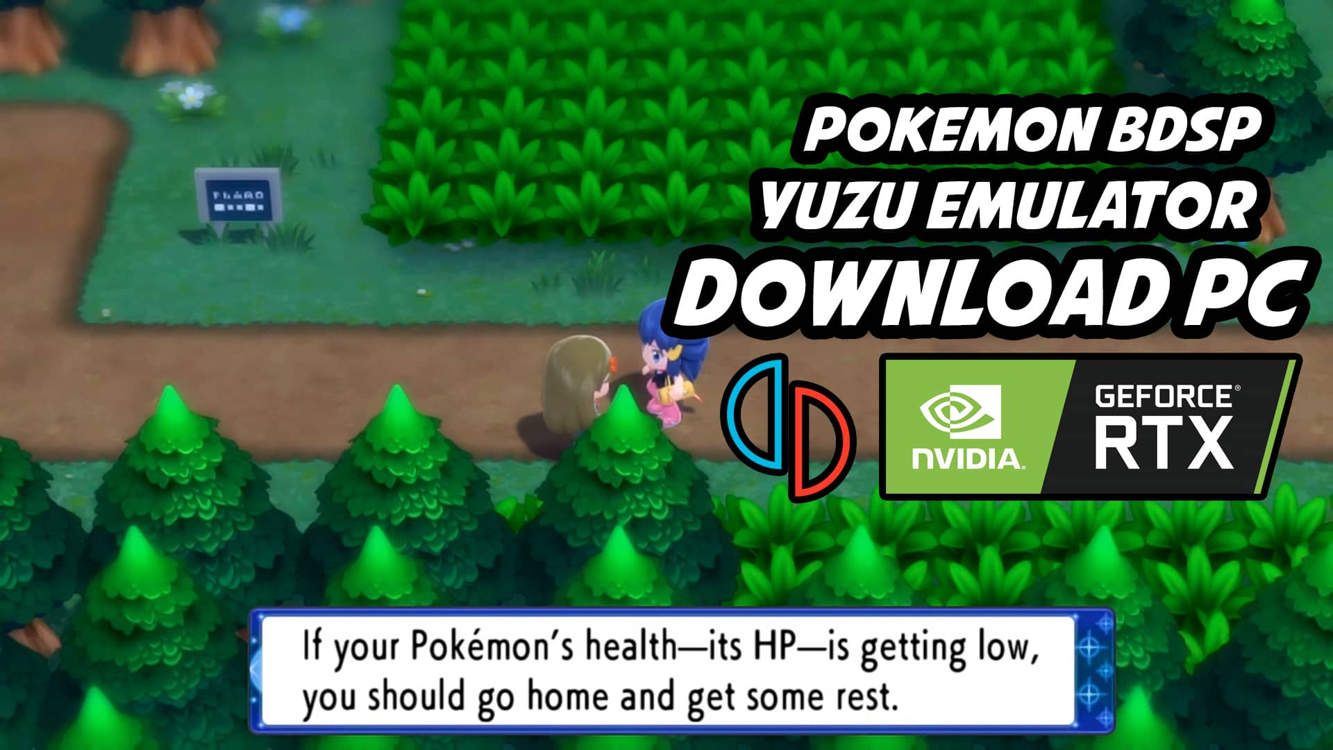 Yuzu Emulator Gameplay for Pokemon Brilliant Diamond (XCI DOWNLOAD) on Vimeo