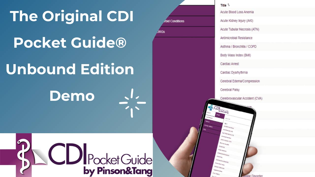 The Original CDI Pocket Guide® Unbound Edition Demo on Vimeo
